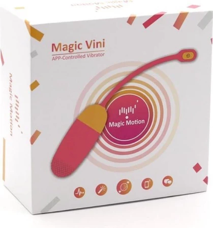 Виброяйцо Magic Motion Vini (оранжевый)